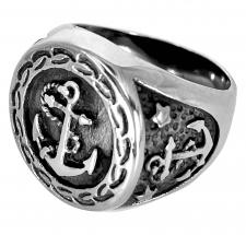 Stainless Steel  Signature Anchor Ring